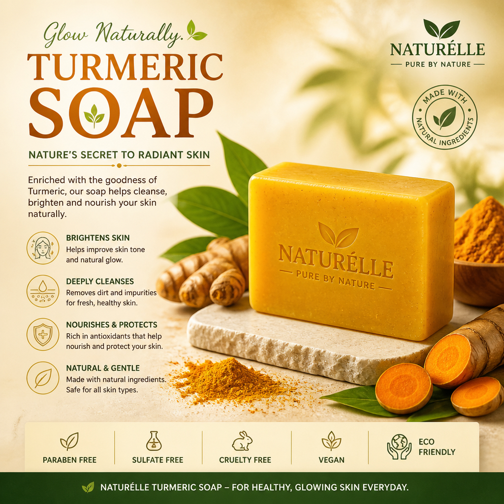 Luxury Soap (turmeric)￼